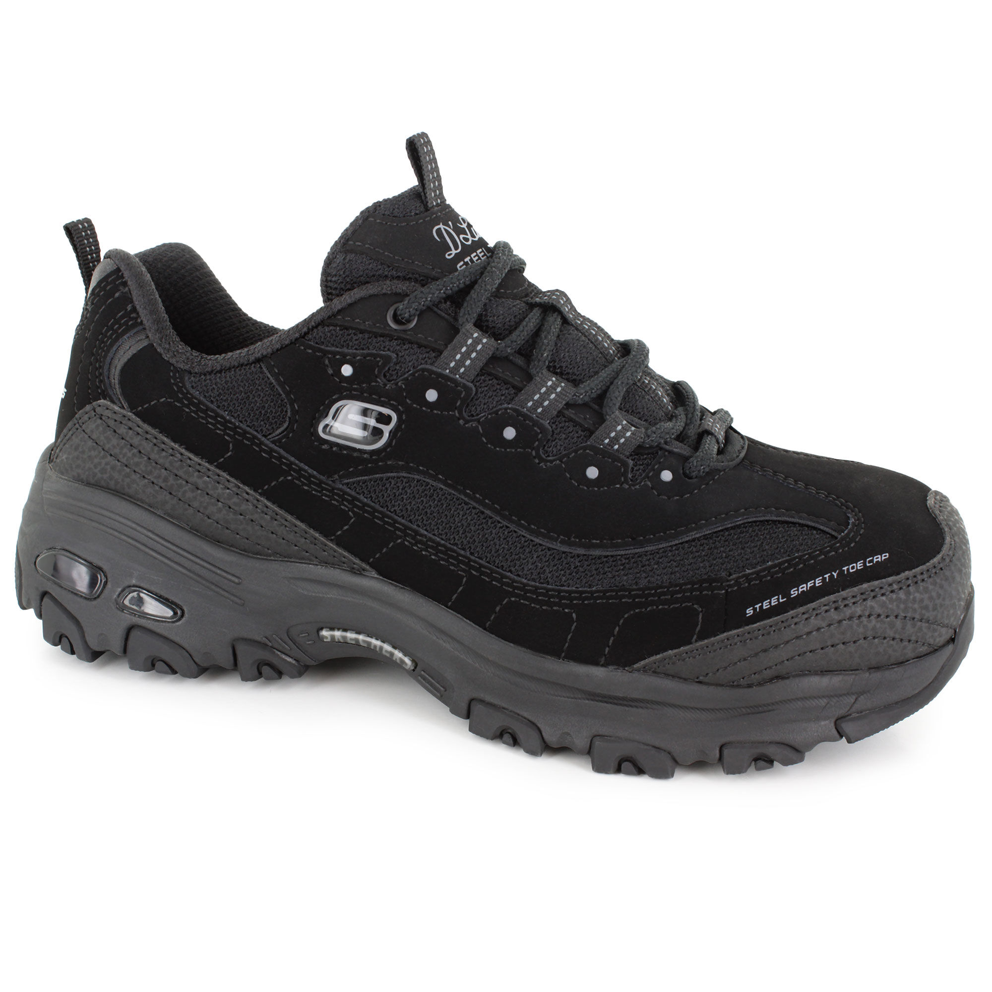 Skechers Work Slip-Resistant: D'Lites - Sapira Right Side View