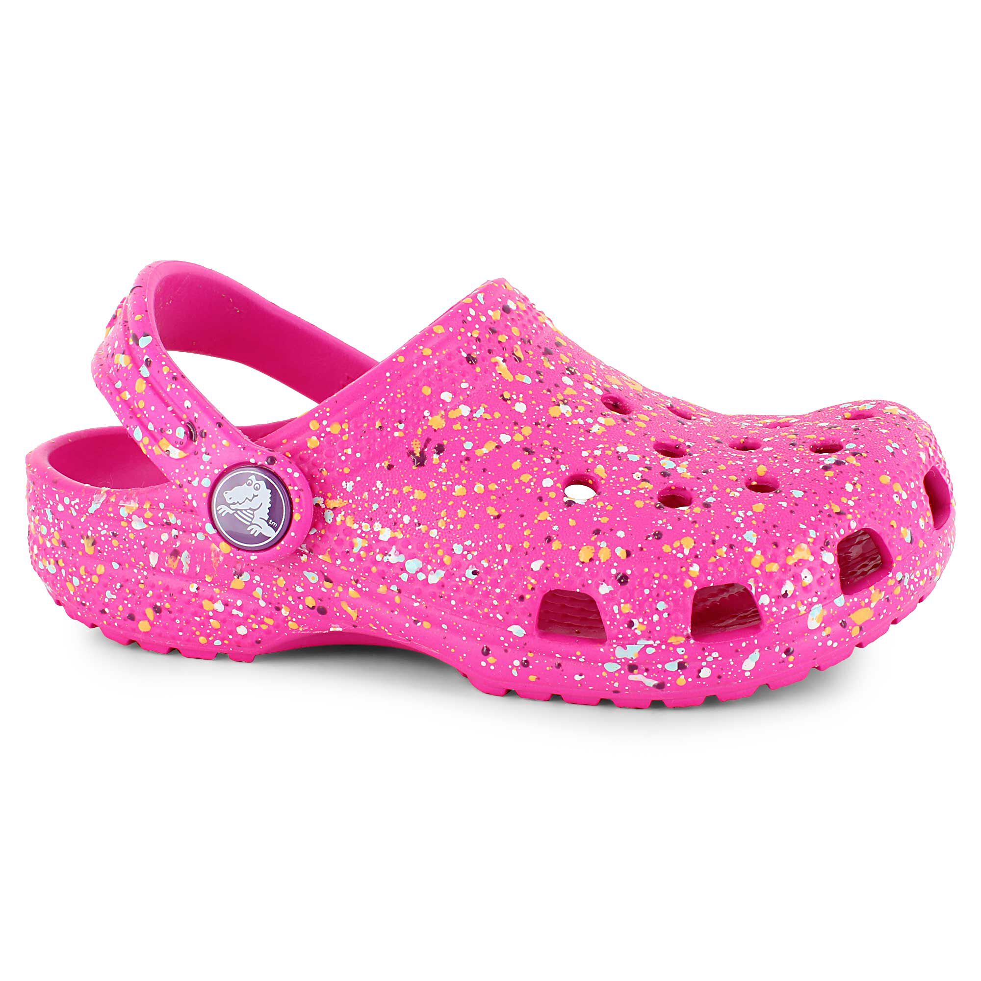 Crocs Classic Splatter Clog-K Right Side View