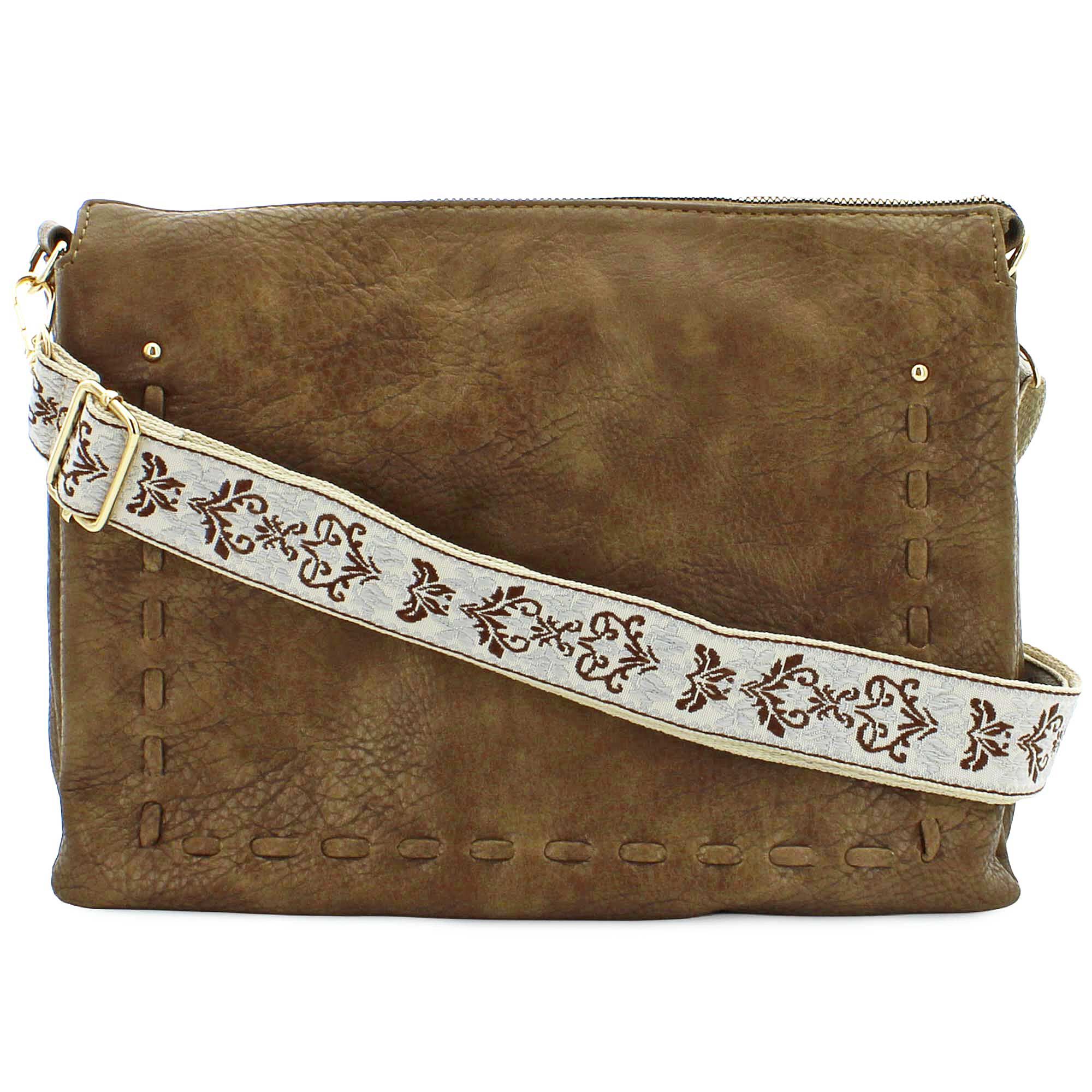 DS Bags Evelyn East/West Crossbody Front View