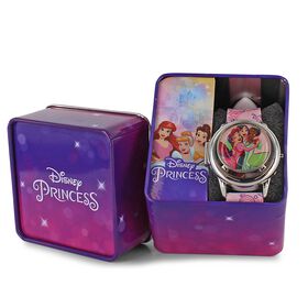 Watches Disney Princess Spinner Watch Front View With Tin
