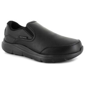 Slip-on Skechers Work: Corart - Uzera 108274 Right Side View