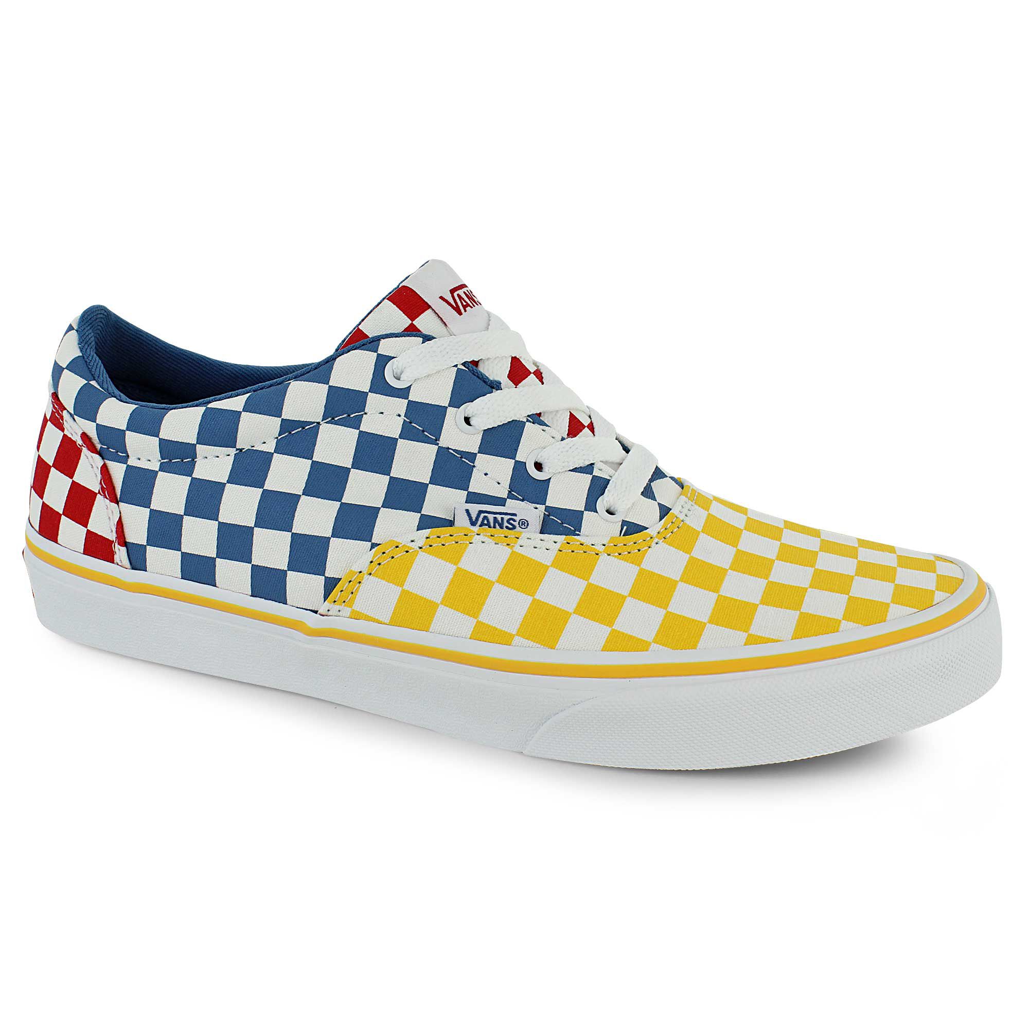 shoe show checkered vans