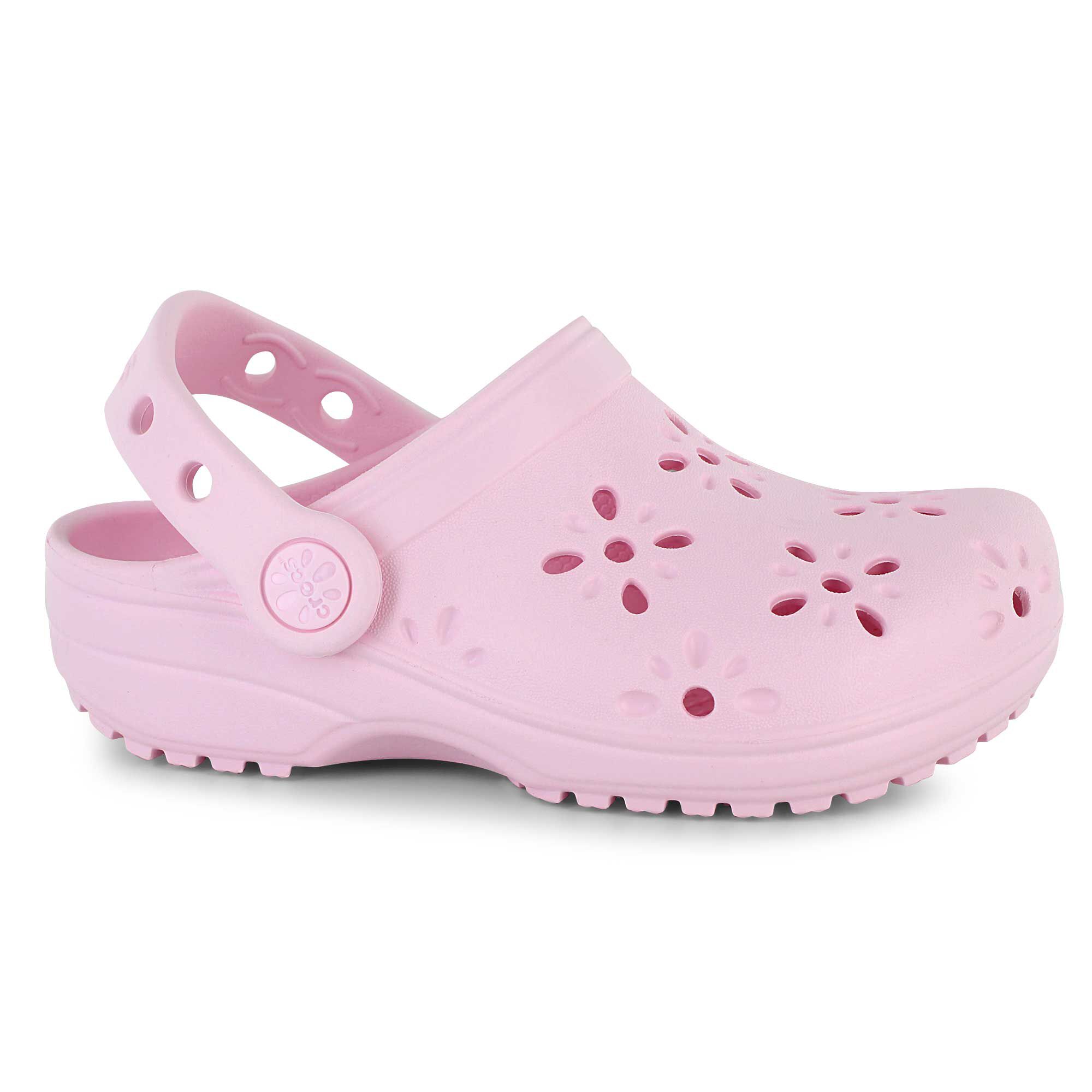 Crocs Classic Floral Cut-Out Clog-K Right Side View