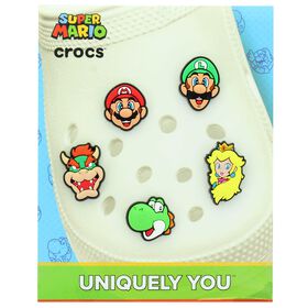 Other Crocs Jibbitz Super Mario 5-Pack Front Package View