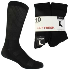  Men's Dry Fresh Crew 10 for $10 Side View With Package