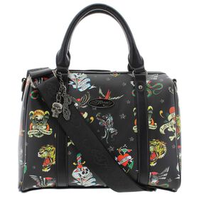 Handbags Ed Hardy Josie Satchel Front View