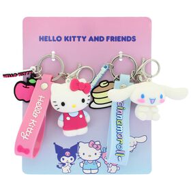  Hello Kitty & Friends Keychain Bag Clip 2-Pack Front Package View