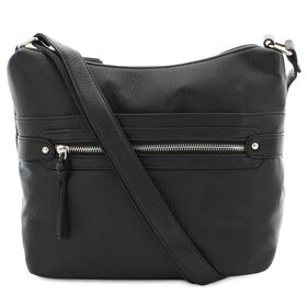 Crossbody Bueno Double Top-Zip Crossbody Front View