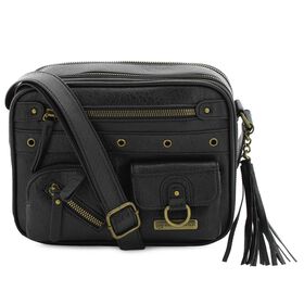 New Arrivals White Mountain Clemson Camera Crossbody Front View