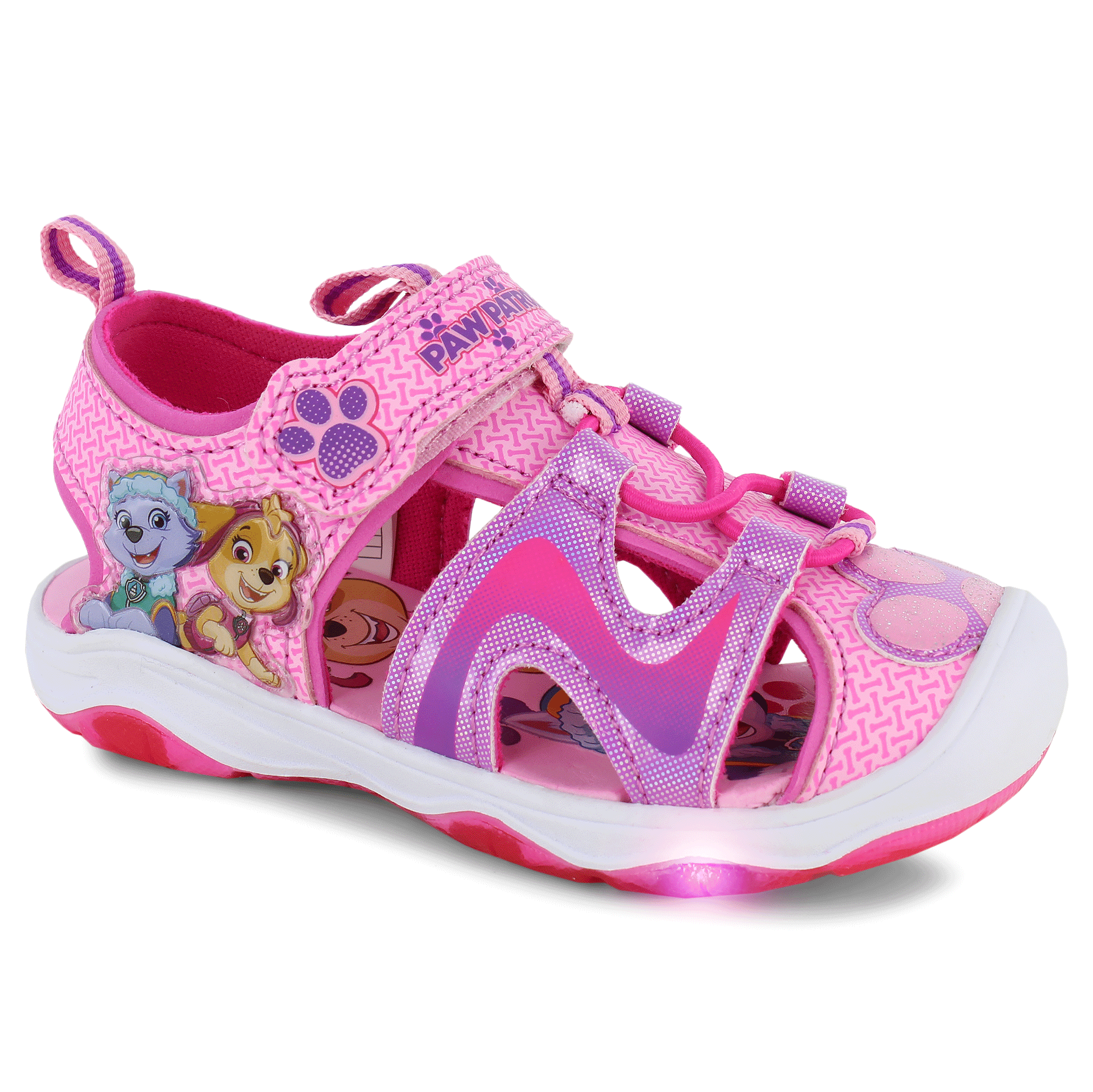 paw patrol light up sandals