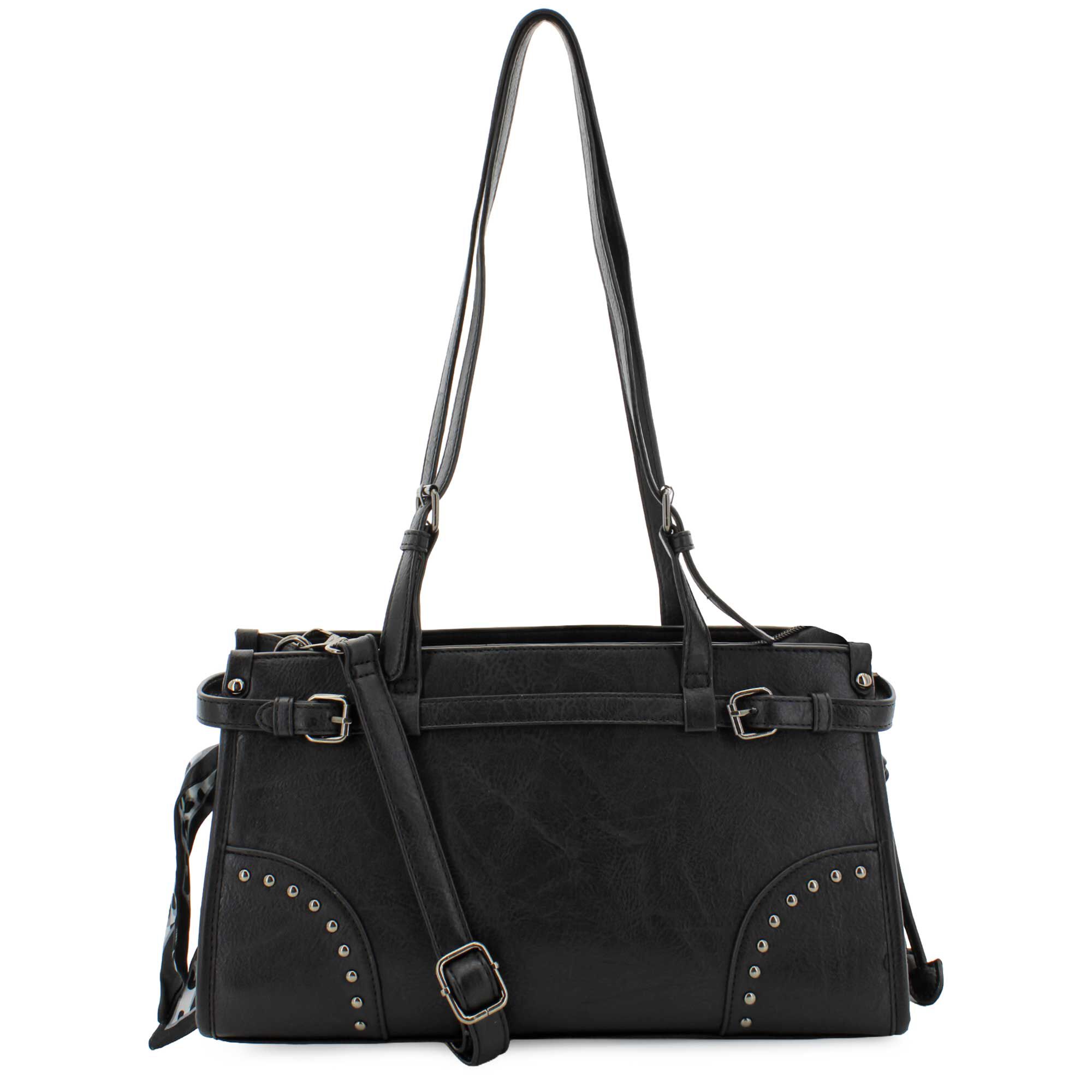 Sam & Hadley Scarf Satchel Front View