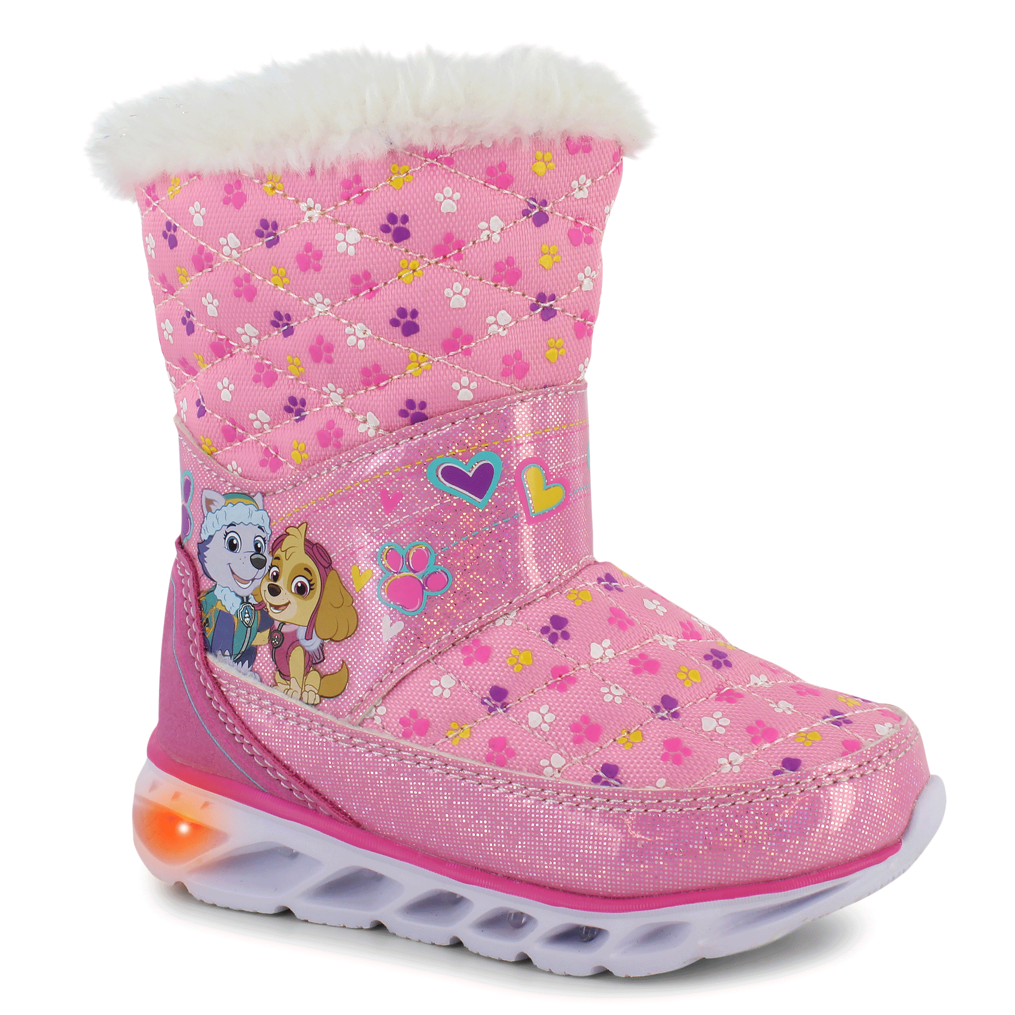 paw patrol boots light up