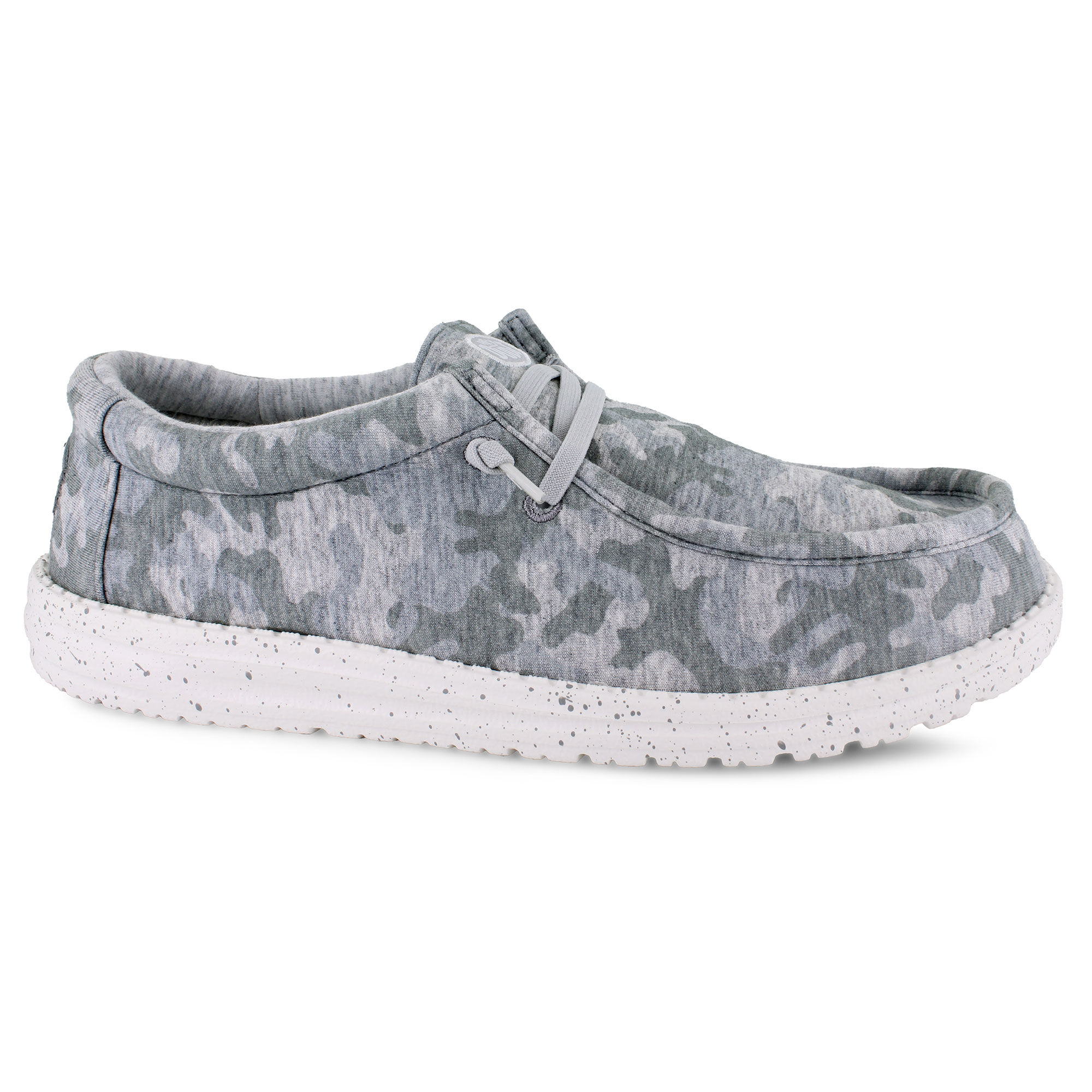 HEYDUDE Wally Stretch Jersey Camo Right Side View