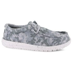 New Arrivals HEYDUDE Wally Stretch Jersey Camo Right Side View