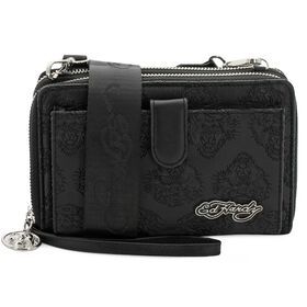 Crossbody Ed Hardy Lizzy Wallet-On-A-String Front View