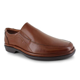 Brown Shoes Drexlite Sam Slip On Right Side View