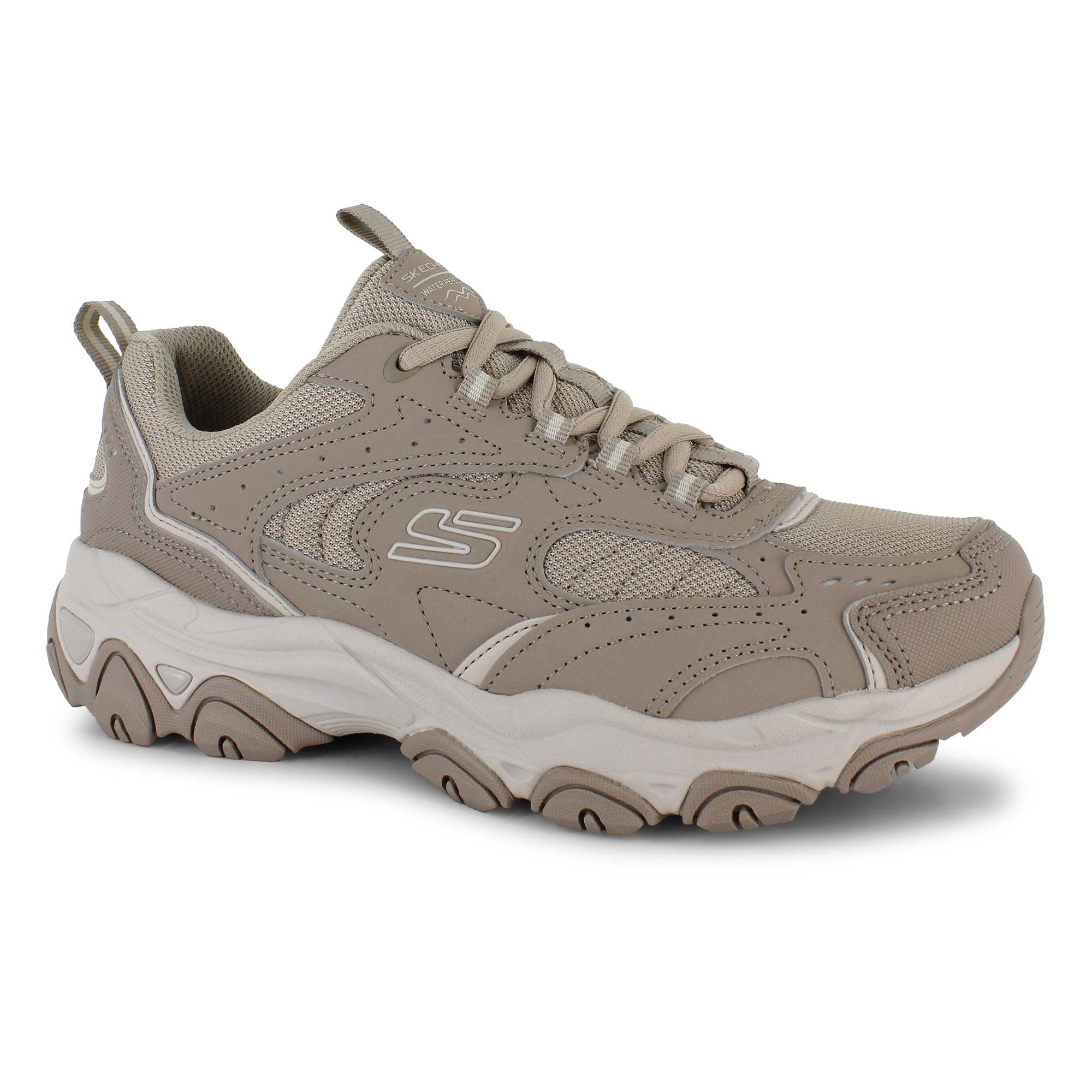 Skechers D'Lites Trail Runner - Square Ledge Right Side View