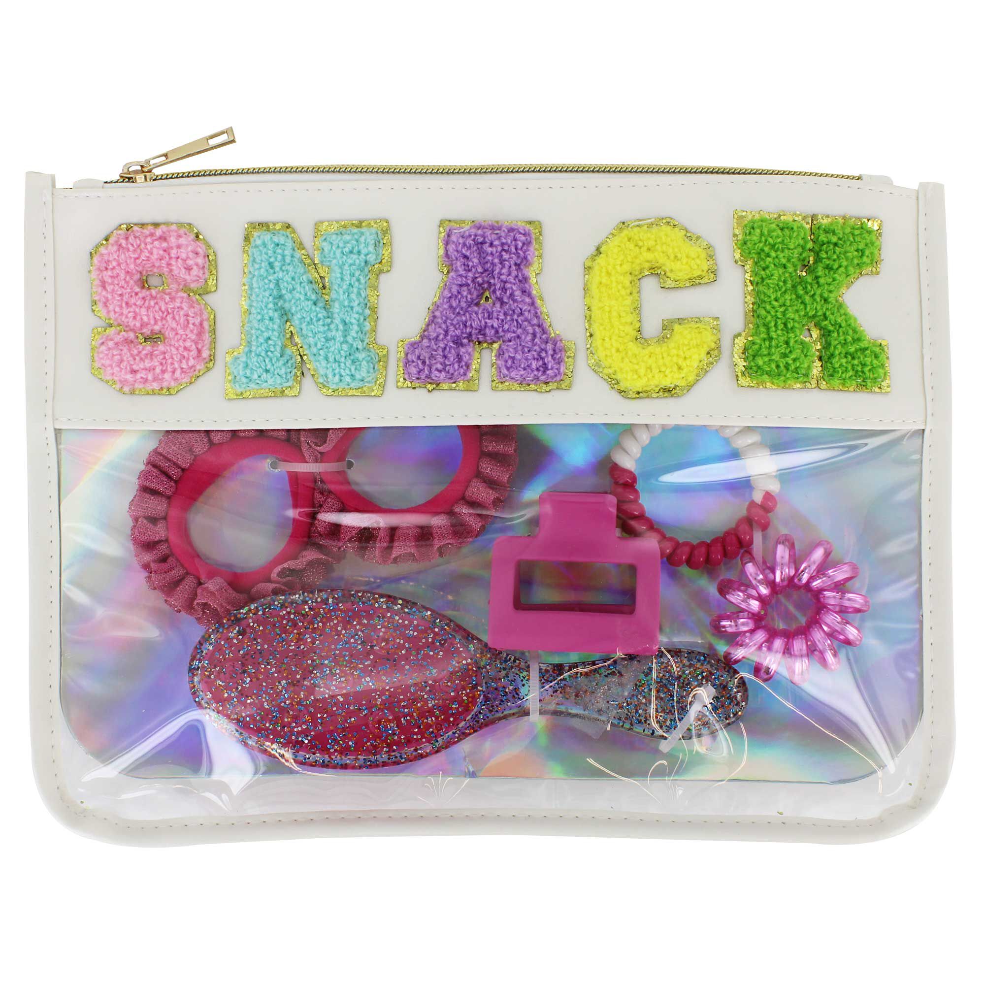 MoodPop Snack Pack 6-Piece Hair Styling Kit Front Bag View