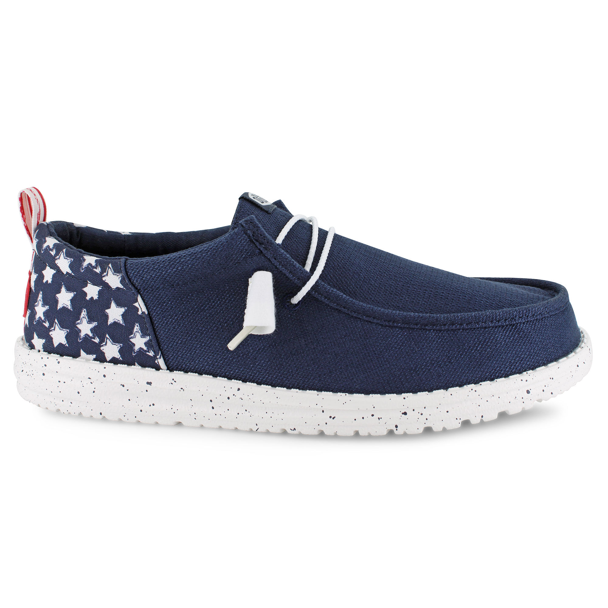 HEYDUDE Wally Funk Americana Stars Right Side View