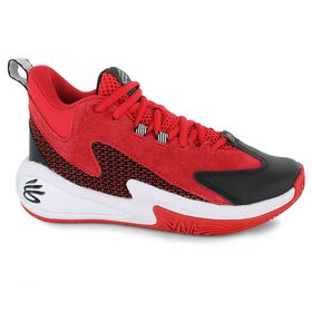 Red and Pink Shoes and Accessories Under Armour Curry 3Z 25 SDE Right Side View