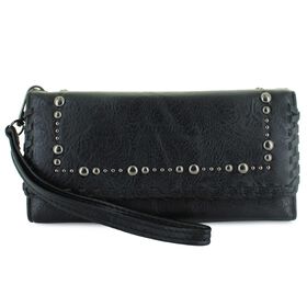  Sam & Hadley Whipstitch Wallet/Wristlet Front View