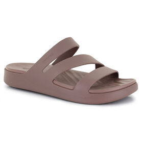 Slides Crocs Getaway Strappy Front View