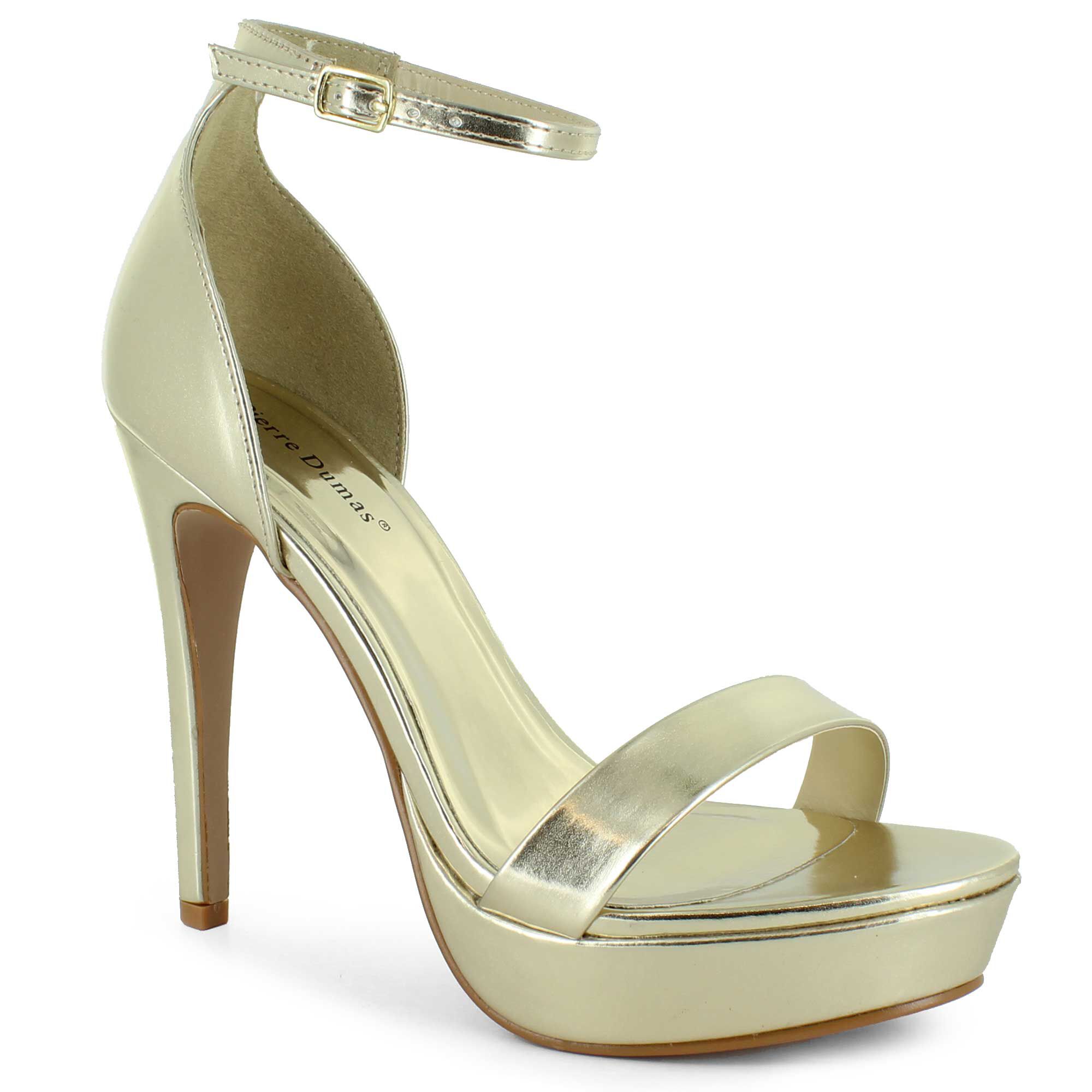 Shoe dept gold clearance heels