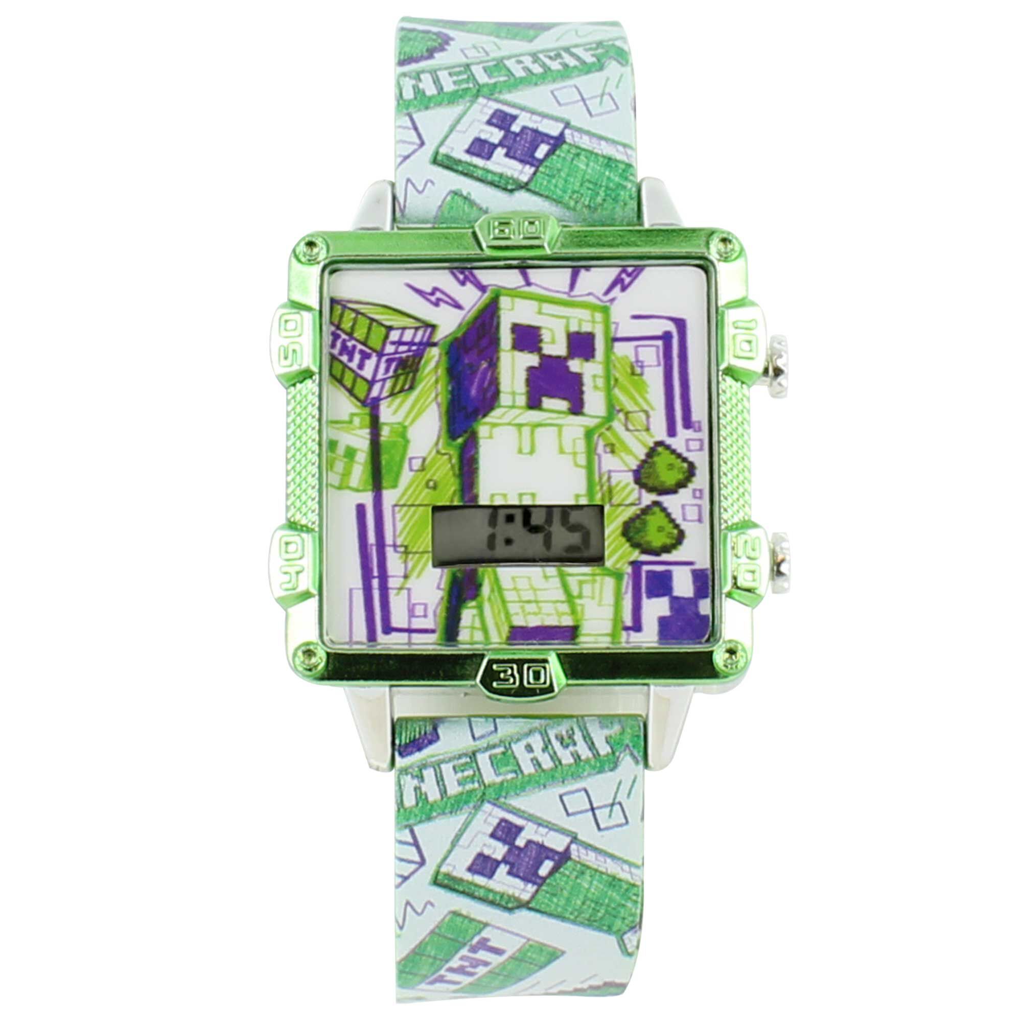 MINECRAFT Digital Watch Front View