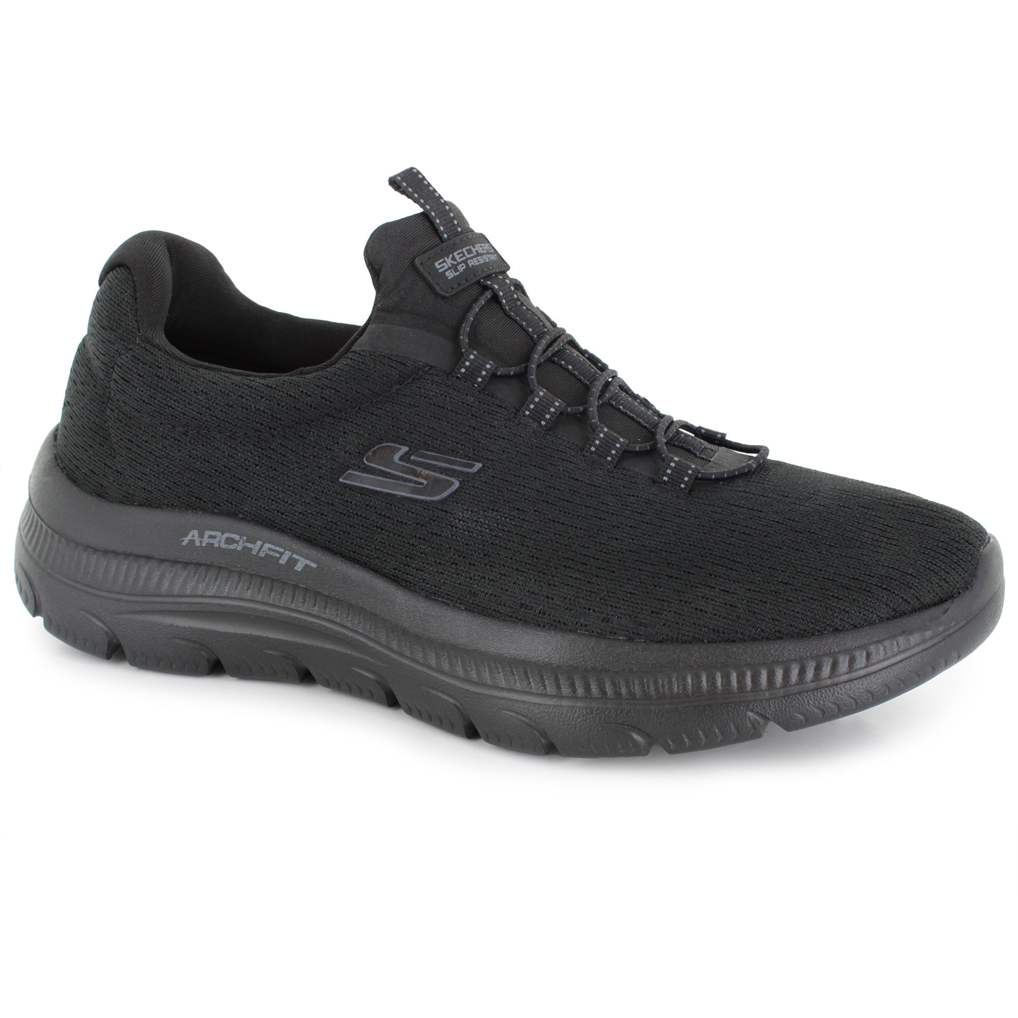 Skechers Work Slip-Resistant: Arch Fit Summits Right Side View