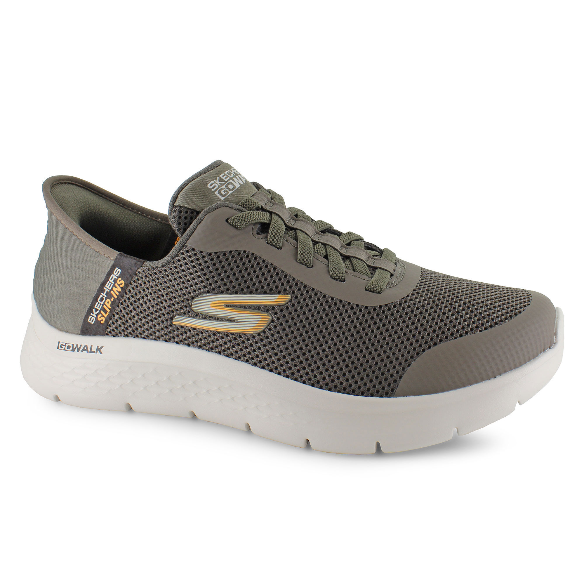 Skechers Slip-ins: GO WALK Flex - Hands Up 216324 Right Side View