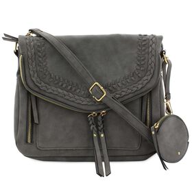 Crossbody Juniper & Joy Braided Kimmie Crossbody Front View