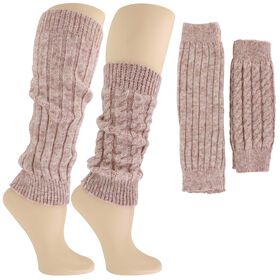 Socks Women's Lemon Dual Length Legwarmer 2-Pack Side View With Package