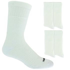 Socks Men's Merrell Cushioned Hiking Socks 4-Pair Pack Side View With Package