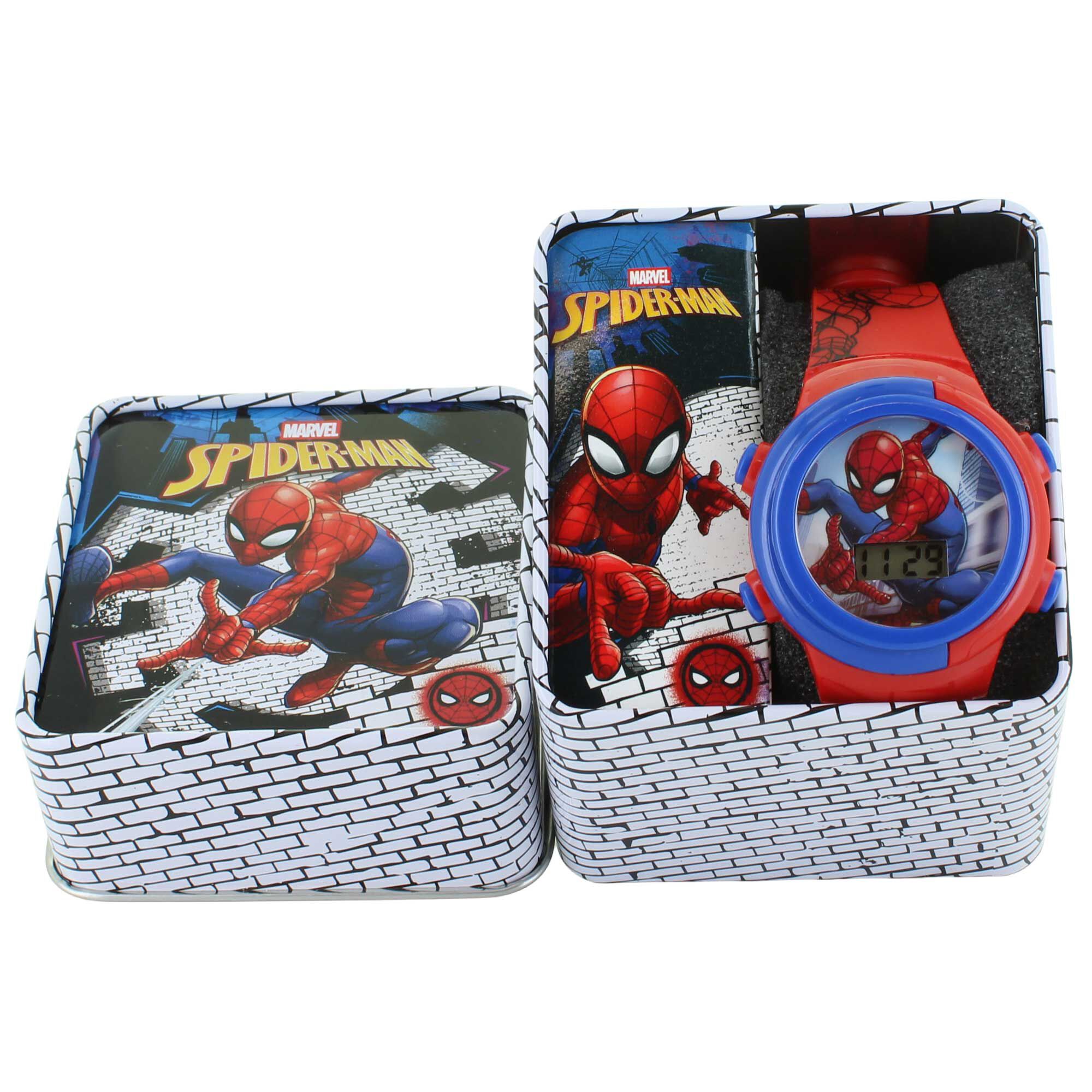 Spider-Man Watch With Flashing Lights Front View