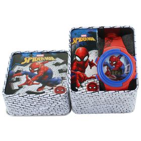Watches & Jewelry Spider-Man Watch With Flashing Lights Front View