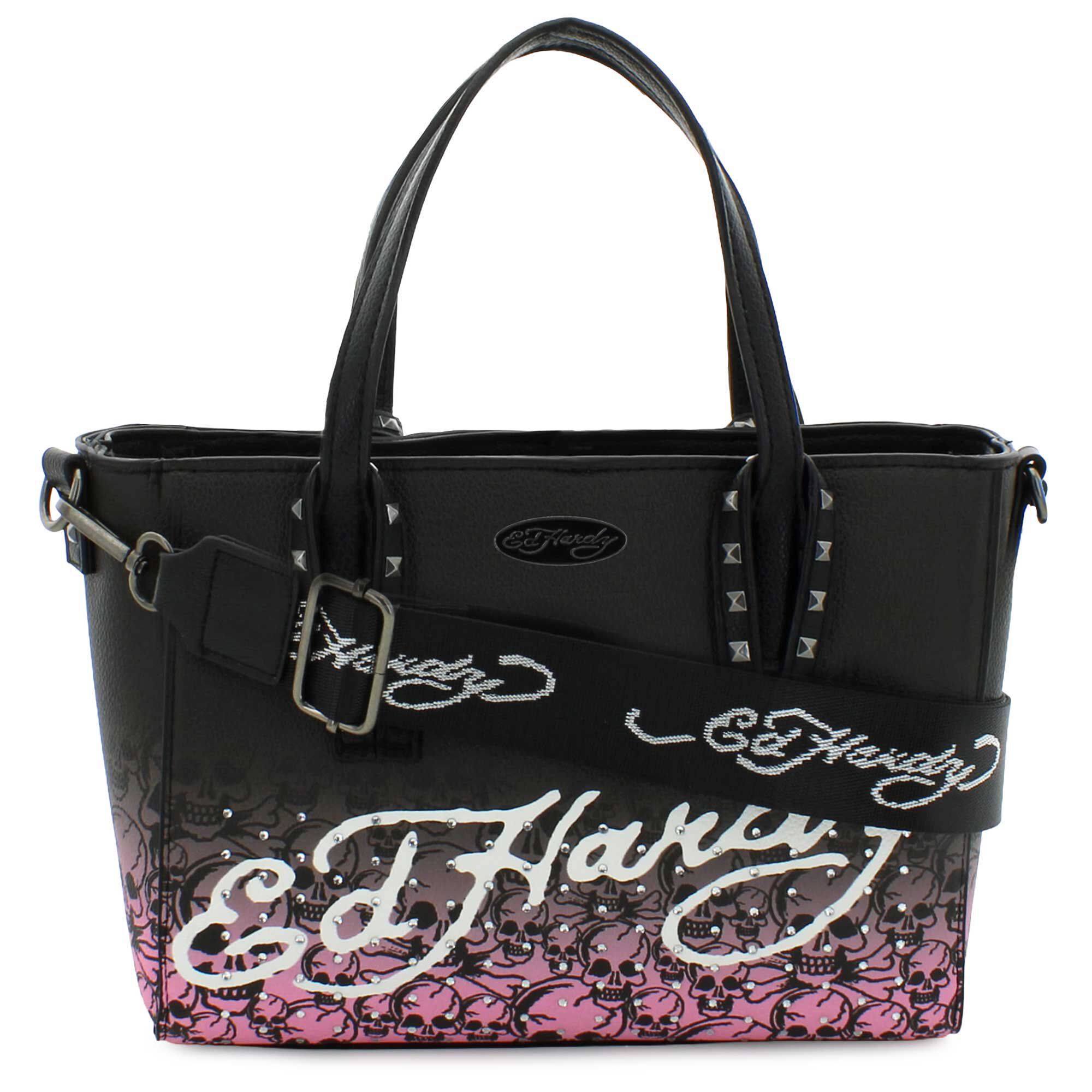 Ed Hardy Harlow Tote Crossbody Front View