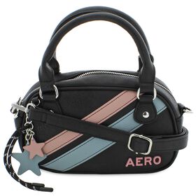  Aeropostale Kylie Stripe Satchel Front View