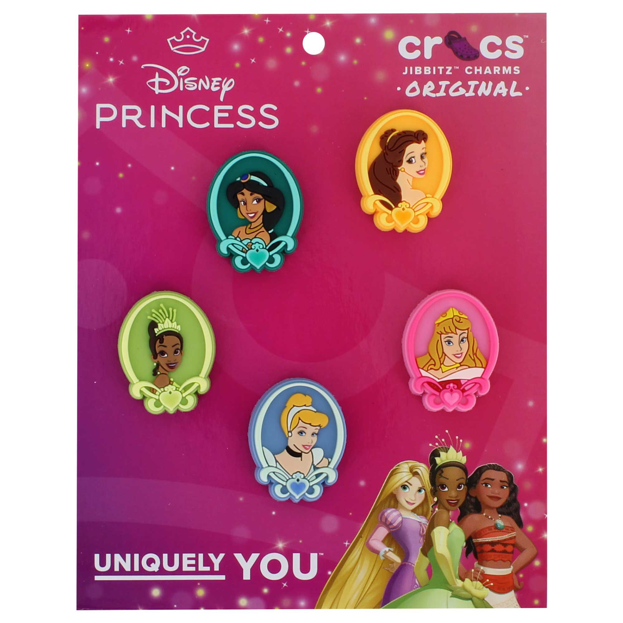 Crocs Disney Princess 5-Pack Front Package View