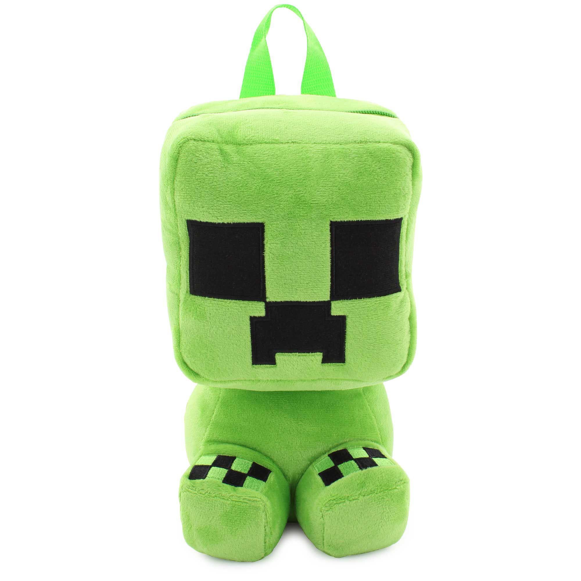 MINECRAFT Plush Backpack Front View