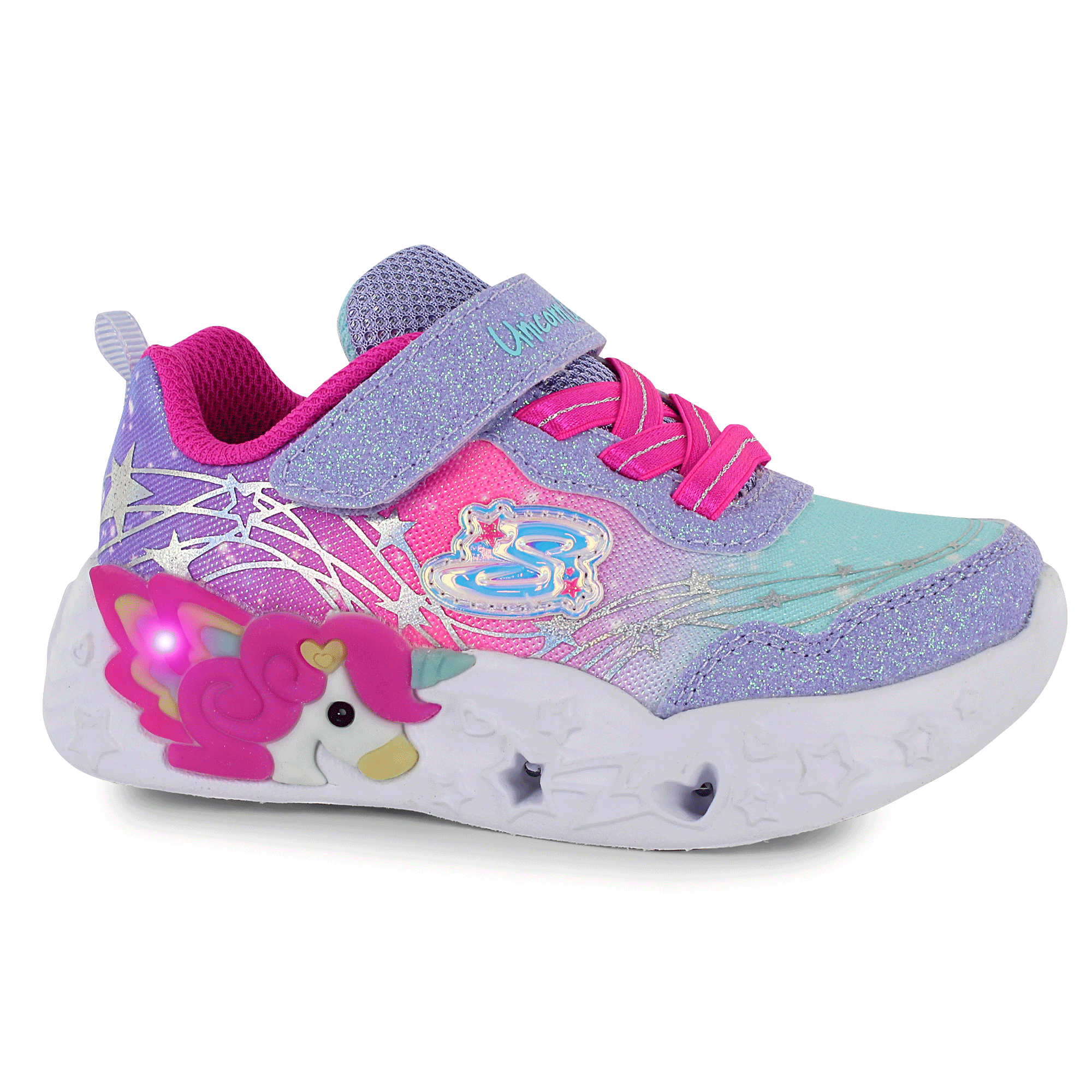 Skechers Unicorn Charmer - Lil Steller Right Side View