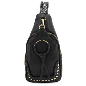  Sam & Hadley Studded Ring Sling Front View