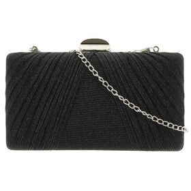  d'margeaux Pleated Evening Bag Front View