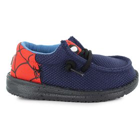 New Arrivals HEYDUDE Wally Funk Youth Spider-man Right Side View