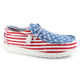  HEYDUDE Wally Stars n Stripes Right Side View