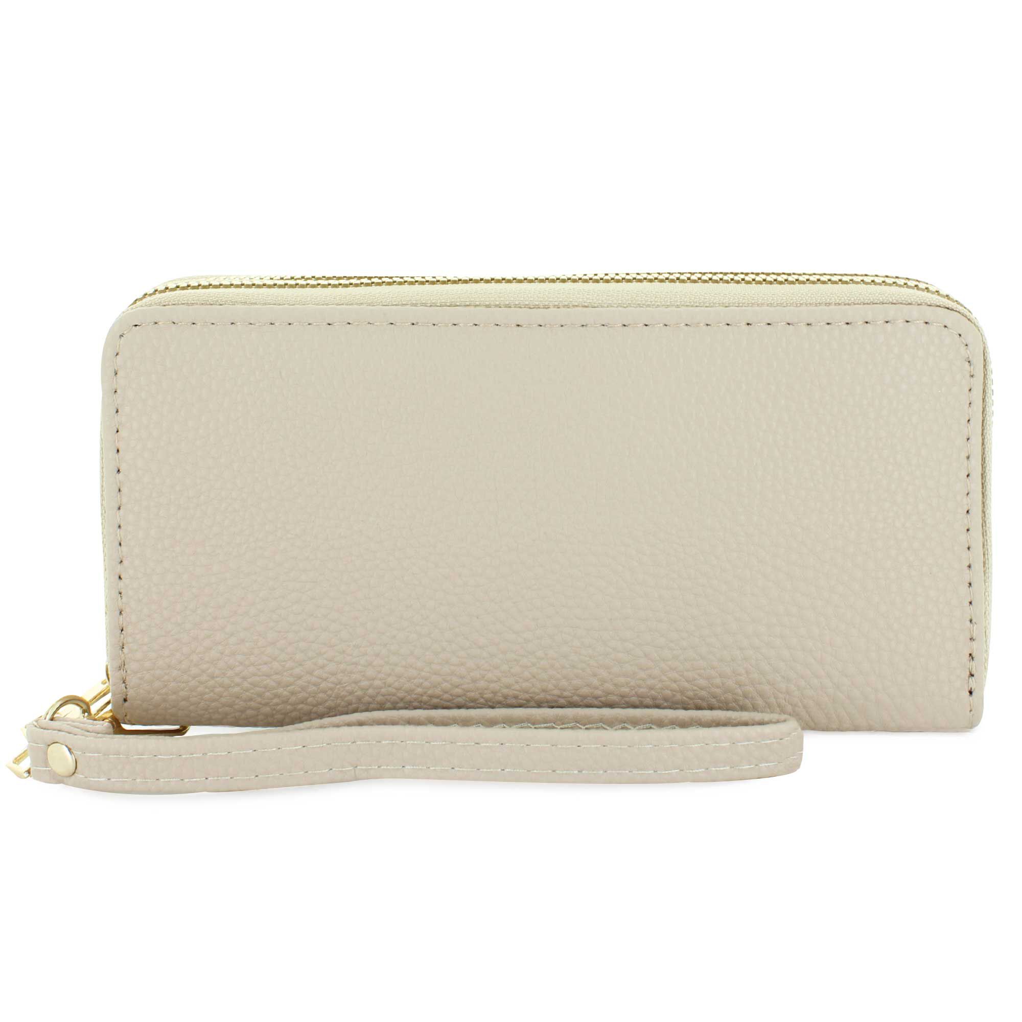 Ch!c Unlimited | SUGU Double-Zip Wallet/Wristlet Front View
