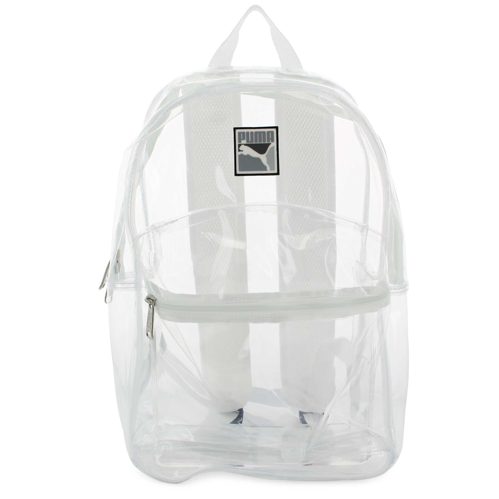 puma transparent backpack