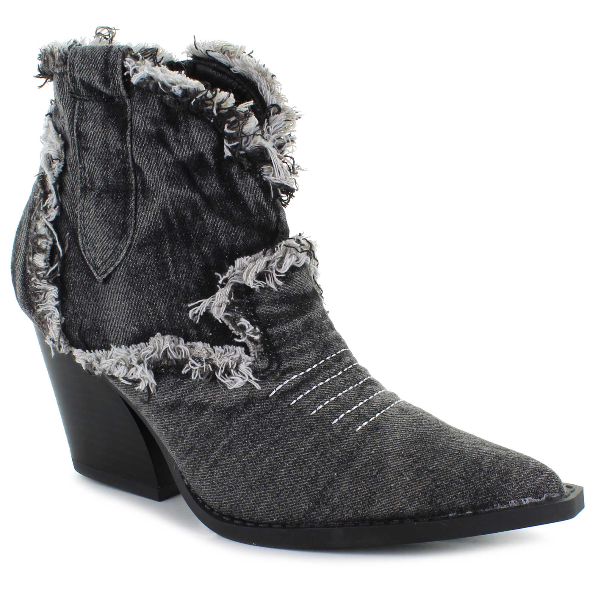 Mata on sale fringe booties