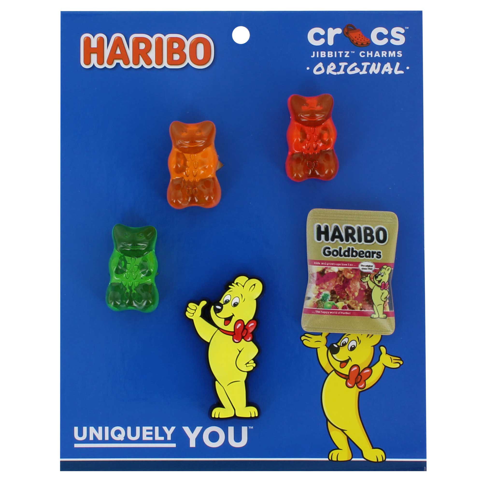 Crocs Jibbitz Haribo 5-Pack Front Package View