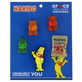 Characters & Collaborations: Shoes & Accessories Crocs Jibbitz Haribo 5-Pack Front Package View