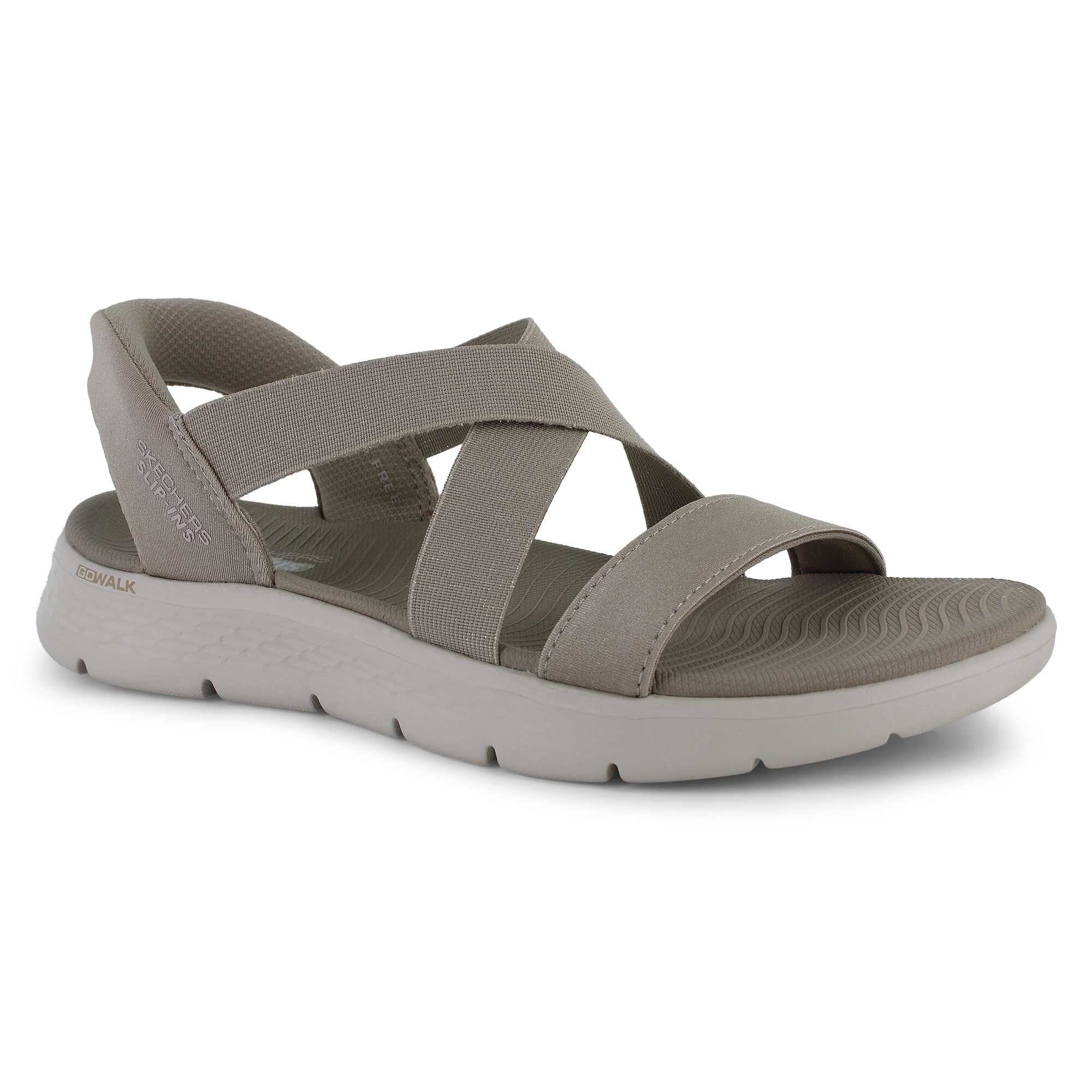 Skechers Slip-ins: GO WALK Flex Sandal - Glimmer Right Side View